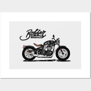 Triumph Bonneville Bobber TFC Posters and Art